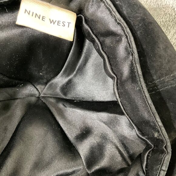 Nine West Black Cap with Gold Detail - Picture 8 of 12